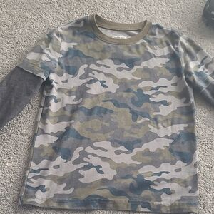 Jumping Beans Camouflage Long Sleeve Tee